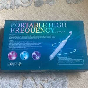 Portable High Frequency facial tool